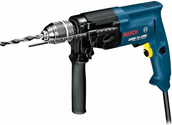 Immagine prodotto Bosch Professional Trapano GBM 13-2 RE, con mandrino ad ingranaggi 1,5 - 13 mm (Corrente elettrica)