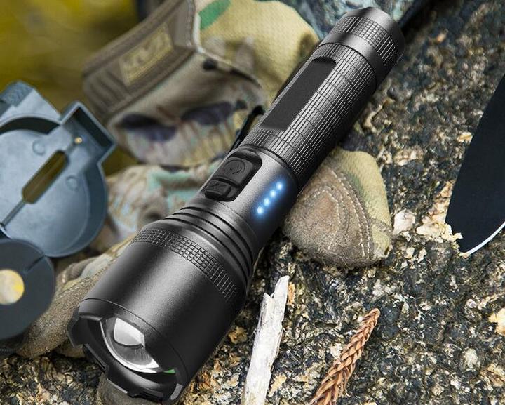 Actual product image Standart RECHAR LED FLASHL SD-6042 10W 800LM USB (21 cm, 800 lm)