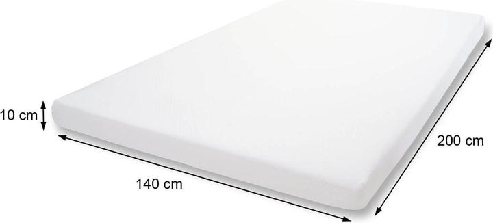 Produktbild Swisshandel24 Kaltschaum-Matratzentopper (140 x 200 cm)