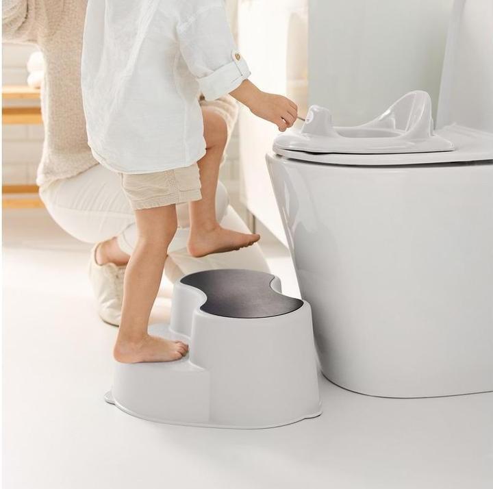 Actual product image Rotho Babydesign Trittschemel TILO Mistletoe White