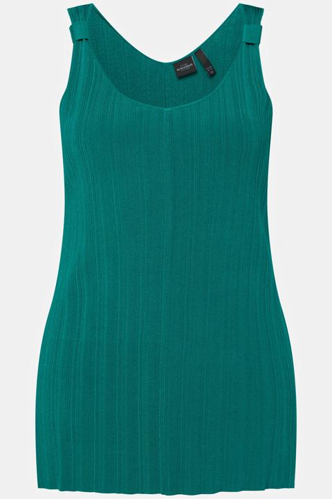 Actual product image Ulla Popken Ribbed Knit Tank (54)