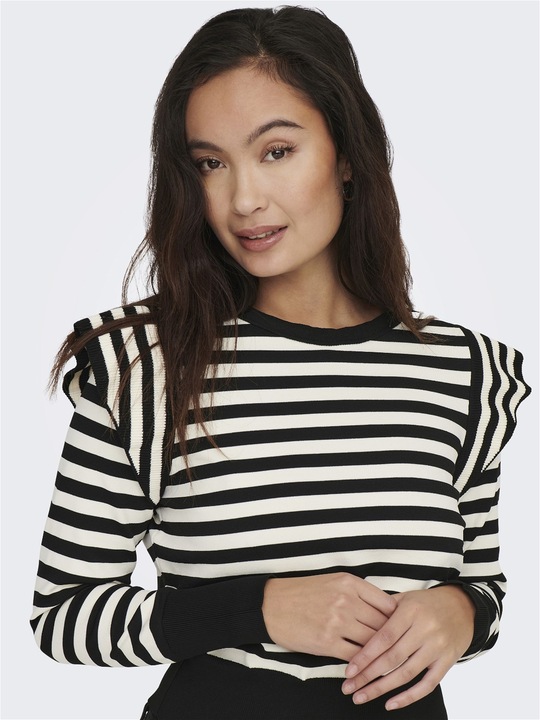 Produktbild Only Gestreifter Strickoberteil (XS)