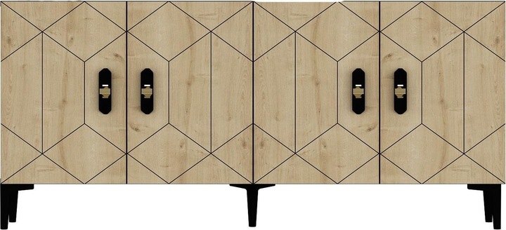 Actual product image Kalune Design Cross Console (150 x 75 x 35 cm)