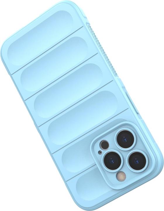 Produktbild Hurtel Magic Shield Case für iPhone 13 Pro flexible gepanzerte Hülle hellblau (Apple iPhone 13 Pro)