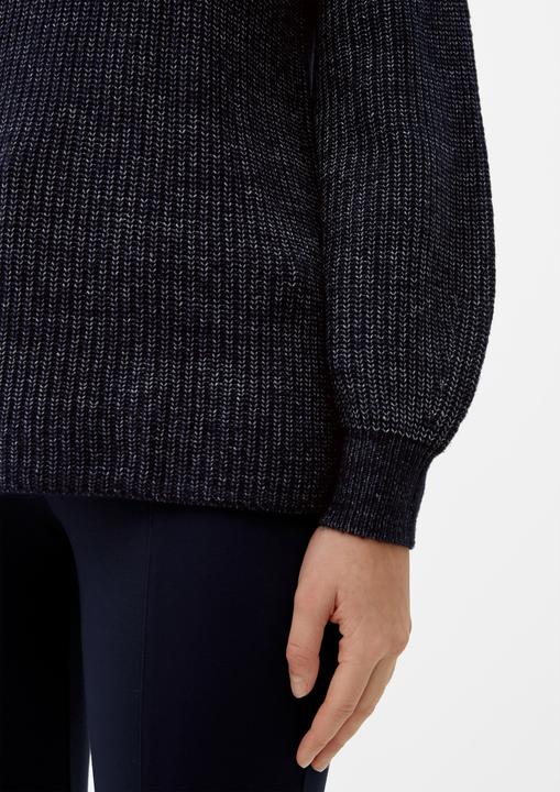 Produktbild s.Oliver Strickpullover Strickpullover mit Rollkragen (40)