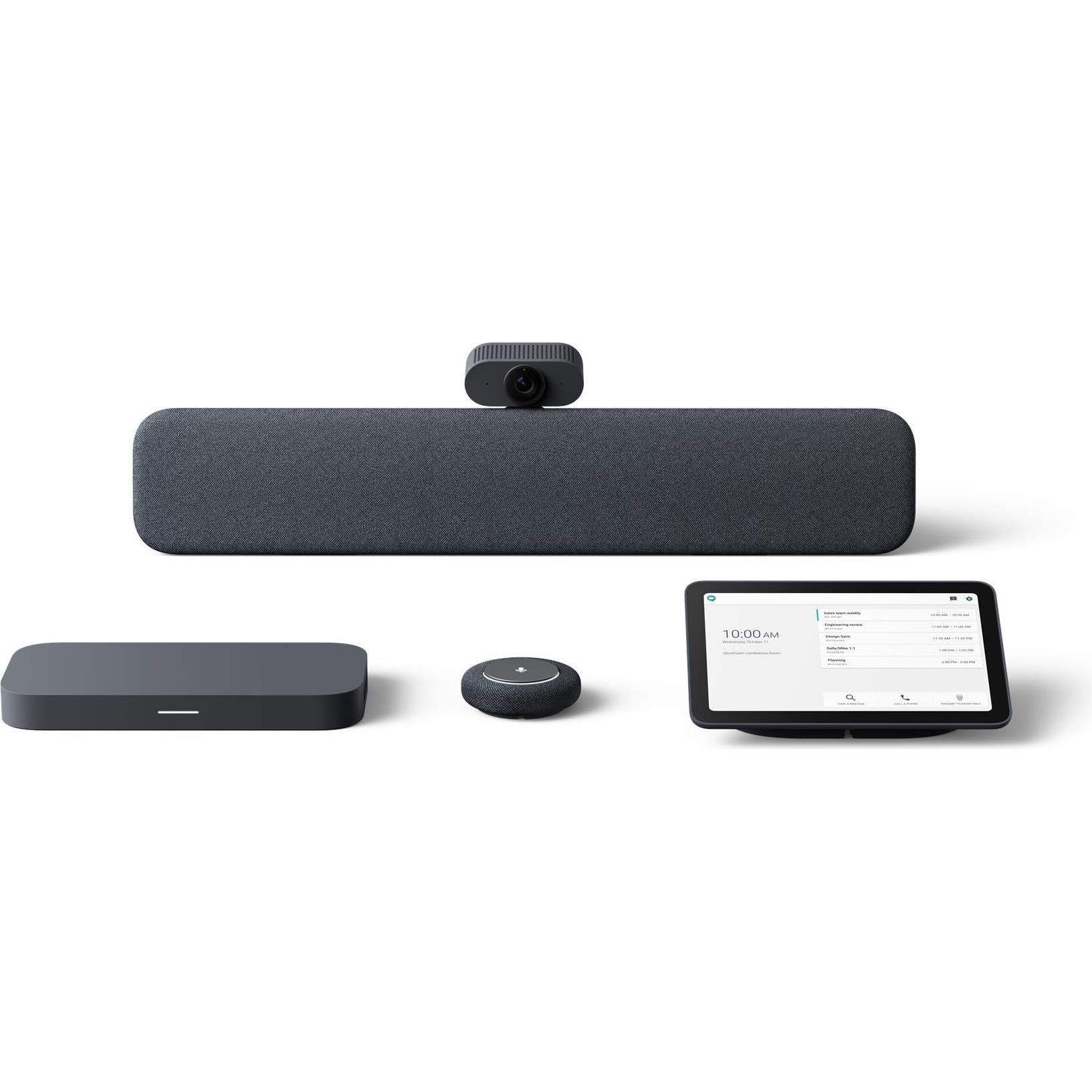 Lenovo Google Meet Series one Room Kits by Gen. 2, Konferenzgerät, Schwarz