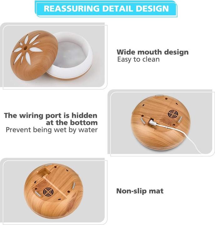 Produktbild Alopini Aromadiffusor Luftbefeuchter mit Timer