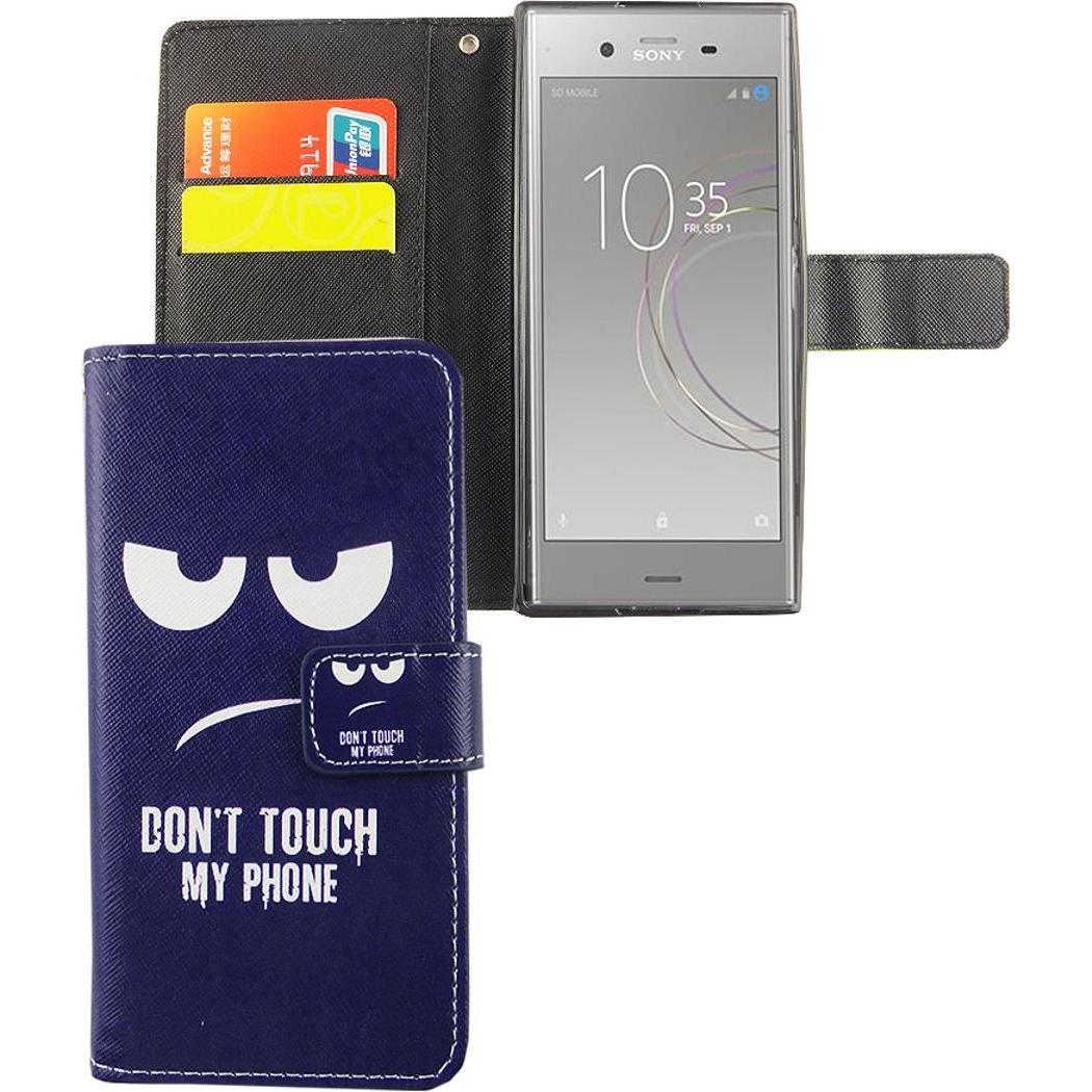 Thumbnail - König Design Hülle Handy Schutz für Sony Xperia XZ1 Case Cover Tasche Wallet Etui Handyhülle (Sony Xperia XZ1), Smartpho...