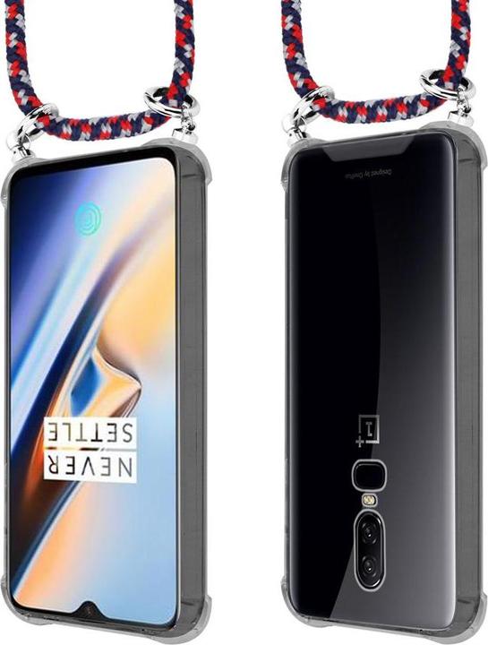 Produktbild Cadorabo TPU Handy Kette SILBER Cover