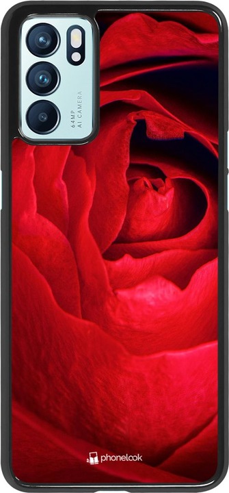 Produktbild PhoneLook Hülle Oppo Reno6 5G Valentine 2022 Rose (Oppo Reno 6 5G)