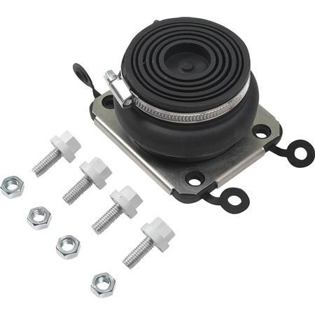 Ensto Wandschrank Kabelmembrane 1 x Ø27 - 66mm, ohne Flansch, IP65, mit Schraubensatz, Elektronikzubehör + Gehäuse
