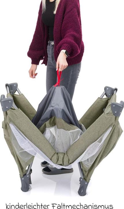 Image du produit Fillikid Reisebetten Reisebett Valencia ab 6 Monate - 15 kg mit (60 x 120 cm)