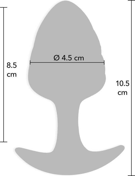 Image du produit ToyJoy Crystal Butt Plug Large