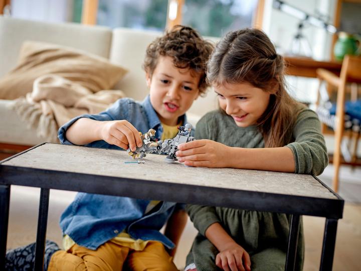 Actual product image LEGO AT-AT vs Tauntaun Microfighters (75298, LEGO Star Wars)