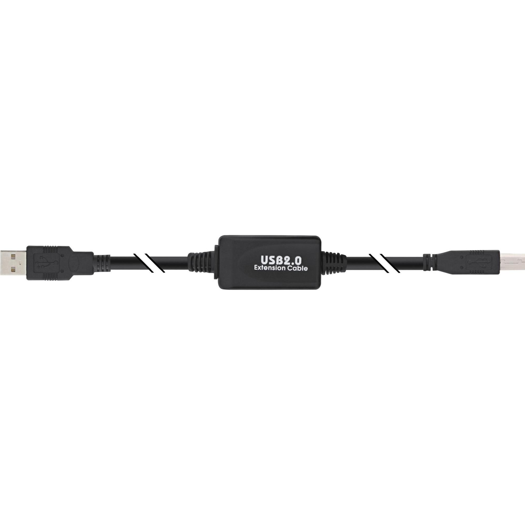 Thumbnail - InLine USB A — USB B (10 m, USB 2.0), USB Kabel