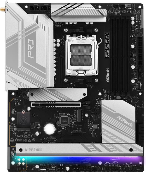 Produktbild AsRock B850 Pro RS WiFi (AM5, AMD B850, ATX)