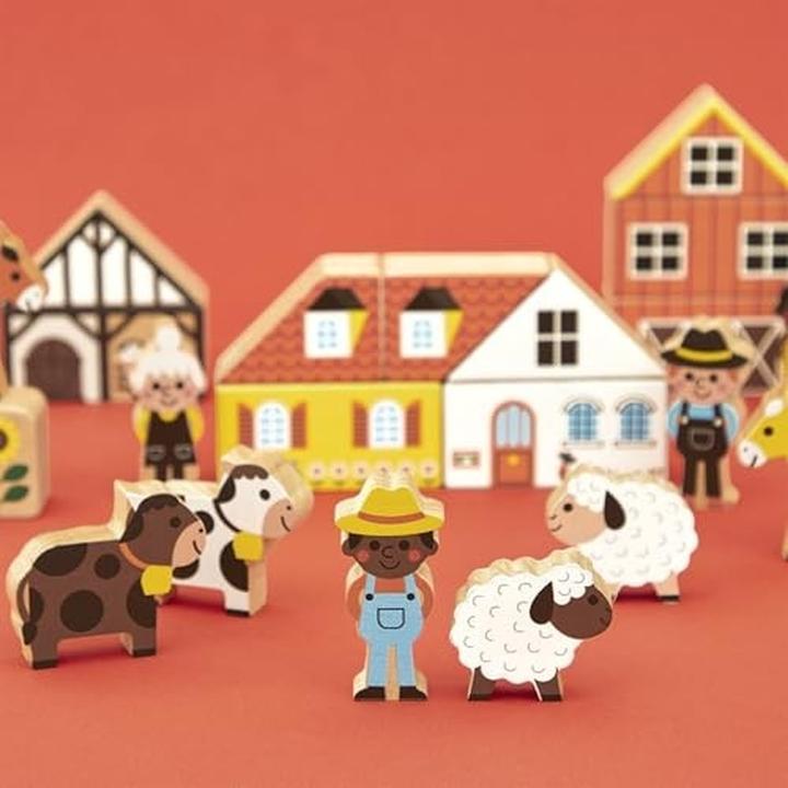 Image du produit Janod cubes Campagne