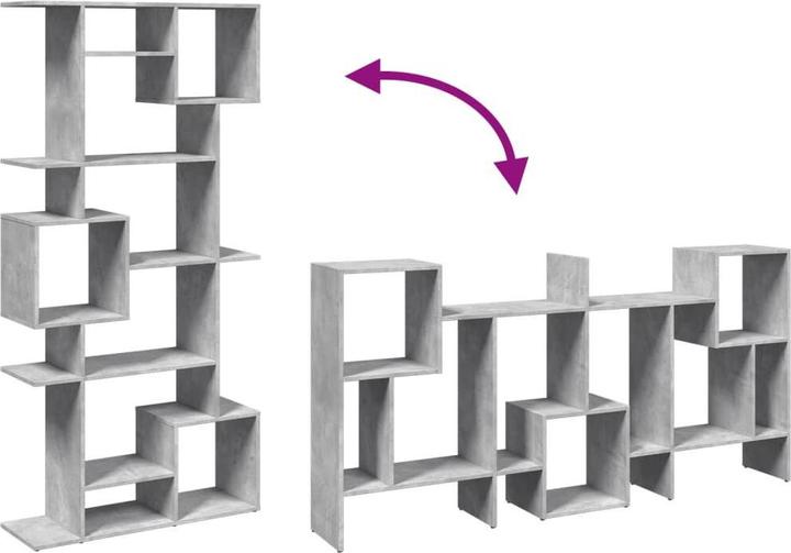 Image du produit vidaXL Bibliothèque Séparation de pièces Etagère murale Etagère sur pied Séparation de pièces Etagère (92 x 29 x 188 cm)