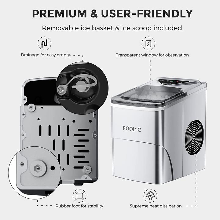 Actual product image Fooing Ice Maker