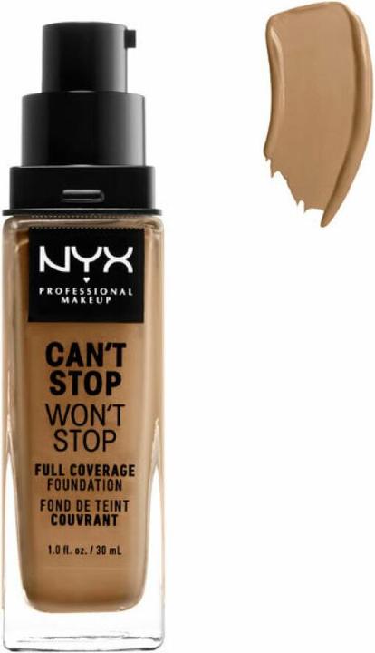 Immagine prodotto NYX Professional Make-Up Fondazione a copertura totale - Non riesco a fermarsi non si fermerà (13 D'oro)