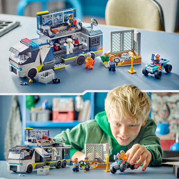 Immagine prodotto LEGO 60418 Camion della polizia con laboratorio (60418, LEGO City)