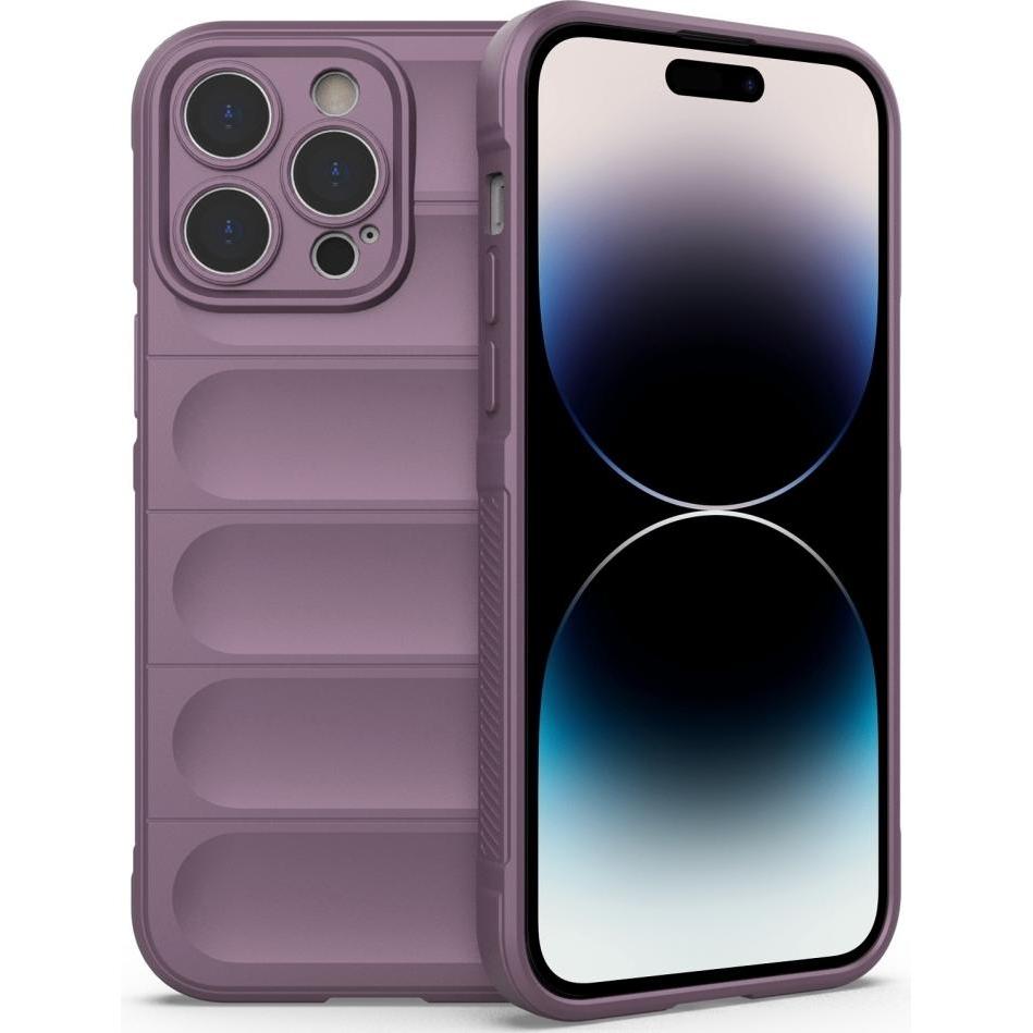 Screenguard CloudCase Apple iPhone 14 Pro TPU Hülle (Apple iPhone 14 Pro), Smartphone Hülle, Violett
