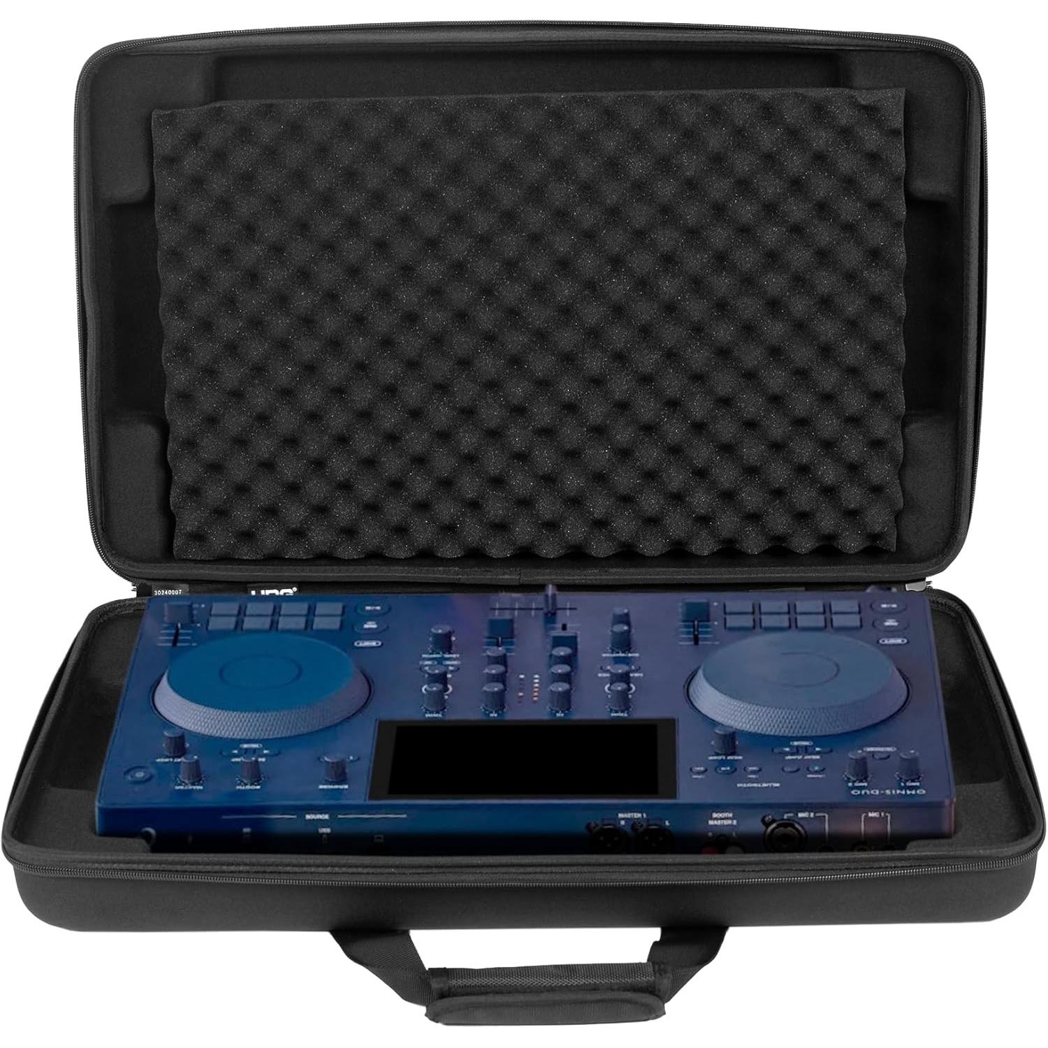 Udg U8328BL OMNIS-DUO Hardcase Nero, Borsa + Custodia Dj, Nero