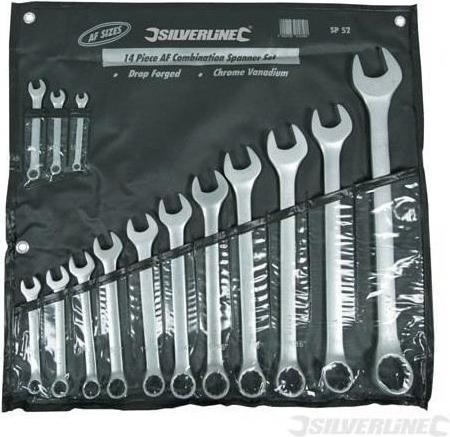 Actual product image Silverline - Combination spanner, 14-piece set