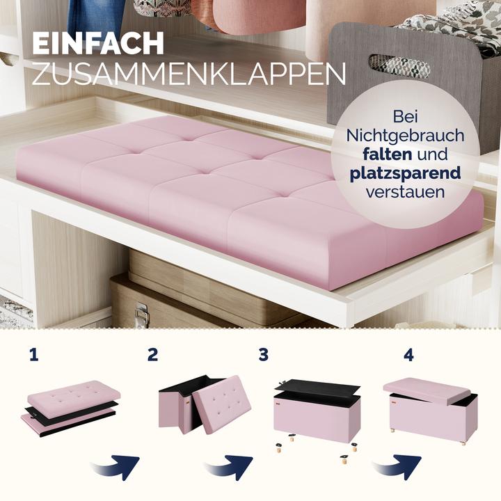 Image du produit Casaria Sitztruhe (76 cm)