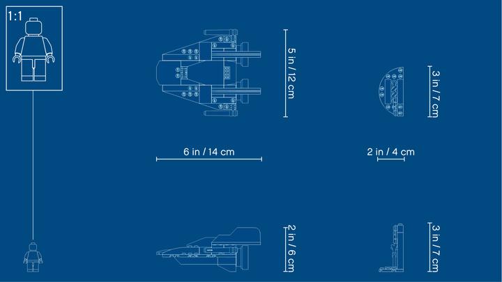 Image du produit LEGO Starfighter A-Wing Rebel (75247, LEGO Star Wars)