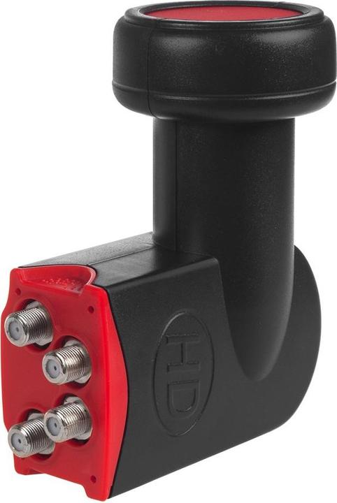 Maclean MCTV-591 MCTV-591 TV-Systemkonverter, Satelliten-LNB, 60 dB, Full HD, 4 Ausgänge (Quad LNB, 40mm)