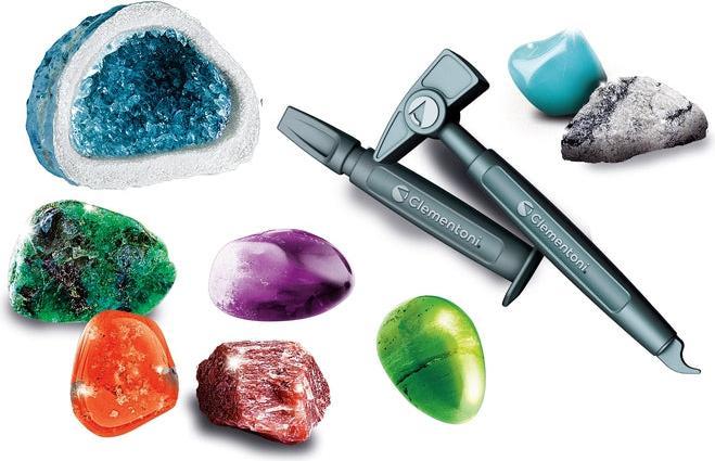 Produktbild Clementoni Wissenschaftslabor Geodi Mineralogie Set mit
