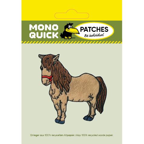 Thumbnail - Mono Quick Pferd, Applikationen, Braun
