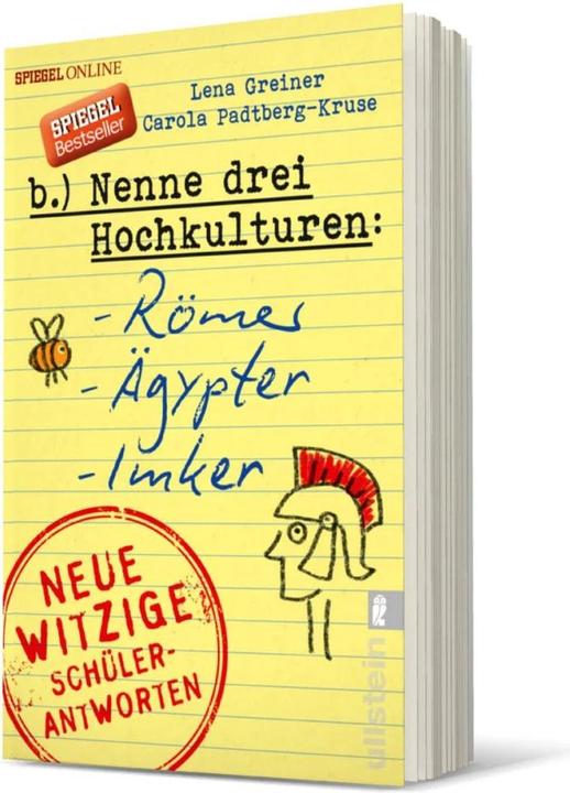 Produktbild Nenne drei Hochkulturen: Römer, Ägypter, Imker (Deutsch, Carola Padtberg-Kruse, Lena Greiner, 2016)
