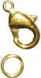 Immagine prodotto Rayher Moschettone m. Anello, dorato, 1 pezzo
