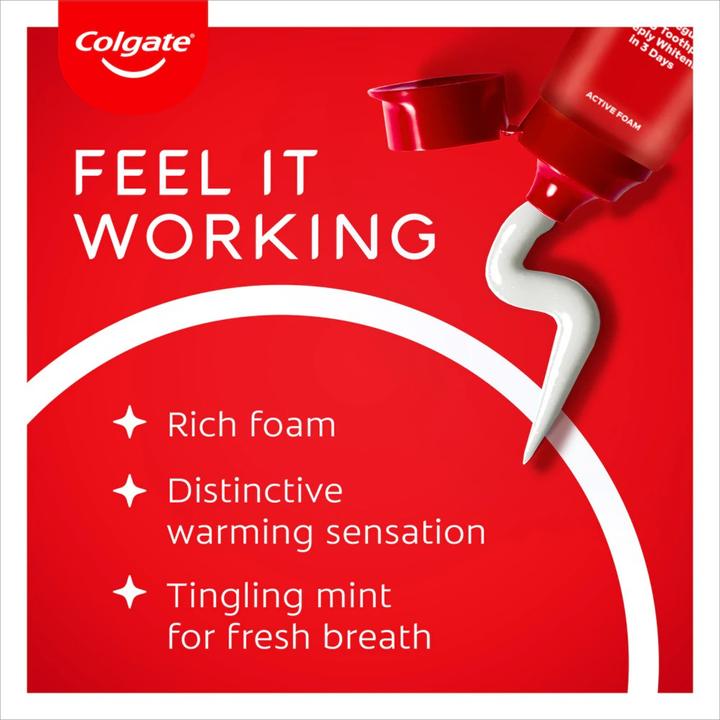 Image du produit Colgate Max White Ultra Active Foam Whitening (50 ml)
