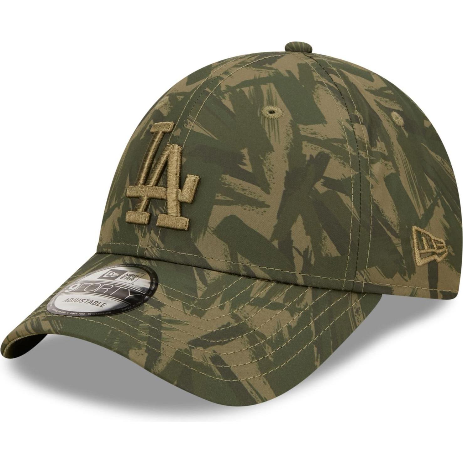 New Era, Herren, Cap, 9Forty Strapback Painted Los Angeles Dodgers, Grün