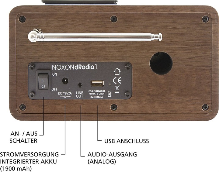 Produktbild Noxon dRadio 1 (DAB+, FM)