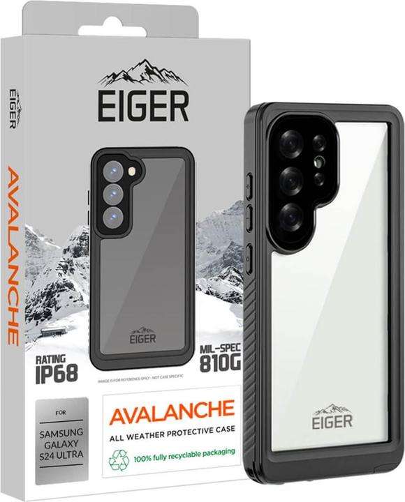 Produktbild Eiger wasserdichtes Outdoor-Case Avalanche Case black (Samsung Galaxy S25 Ultra)