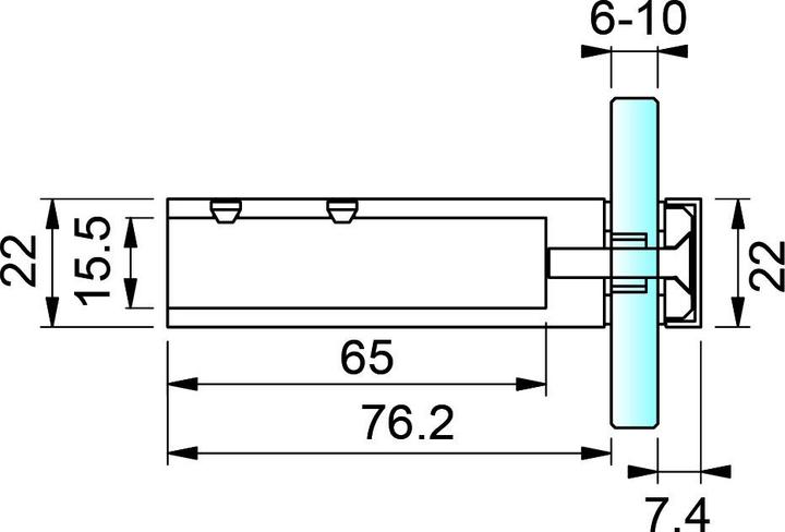Produktbild Pauli+Sohn Adapter für Stabilisationsstangen