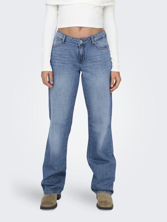 Immagine prodotto Only Taglio dritto Jeans a vita bassa Jeans dalla vestibilità dritta (L)