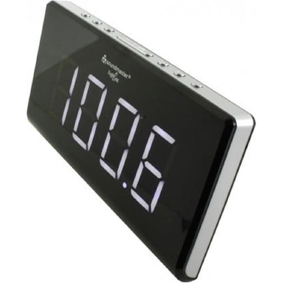 Thumbnail - Soundmaster, Wecker, UR8400 Jumbo LED wekkerradio met dimbaar display
