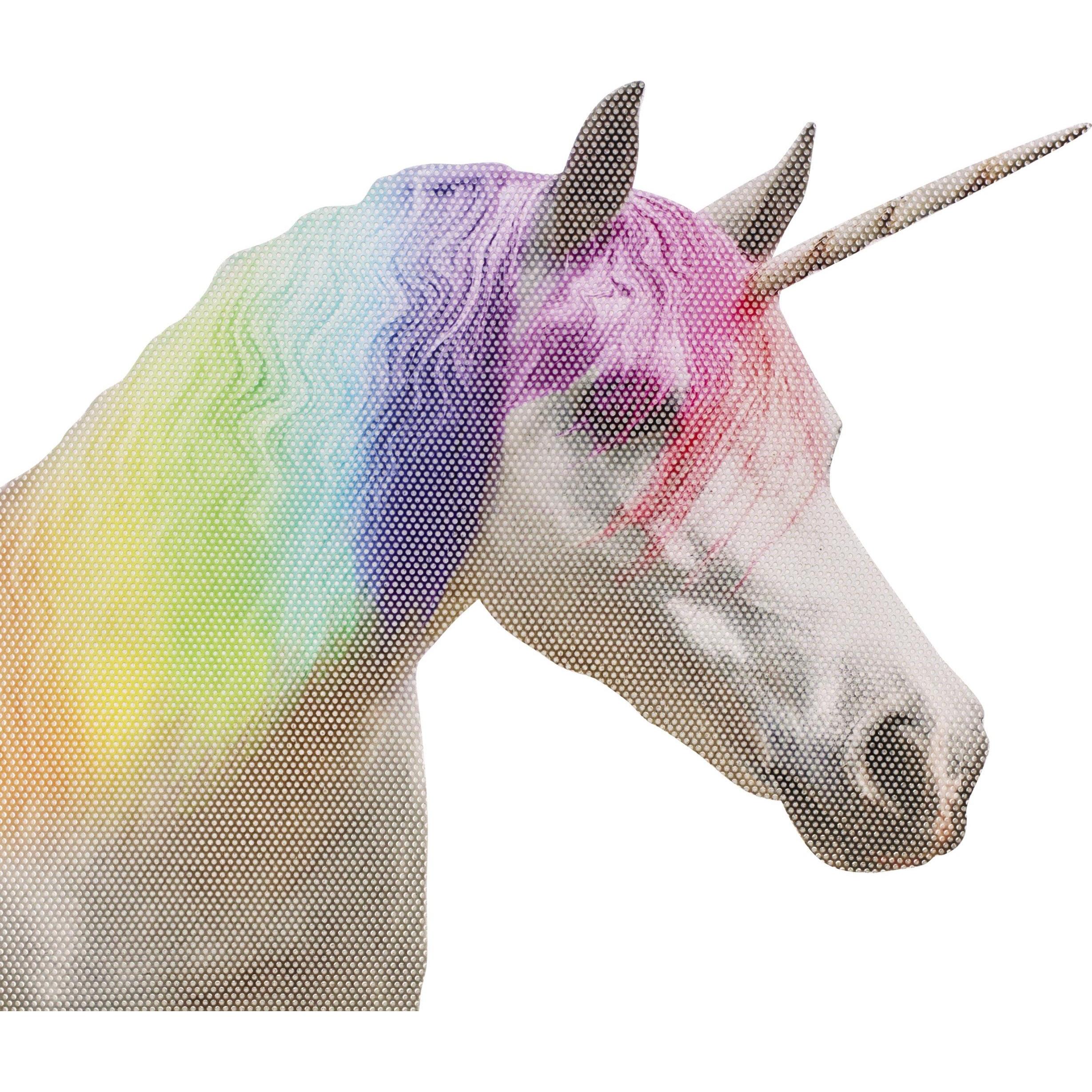 Ride With, Sticker, Unicorn - Fenstersticker "Einhorn"