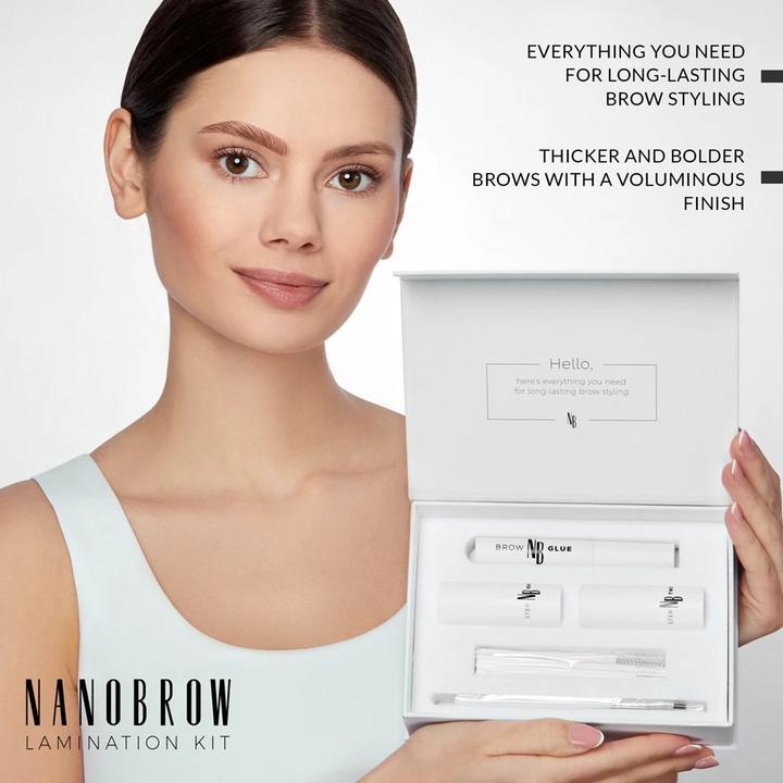 Produktbild Nanobrow Eyebrow Lifting Set Professional Eyebrow Lifting and Styling at Home