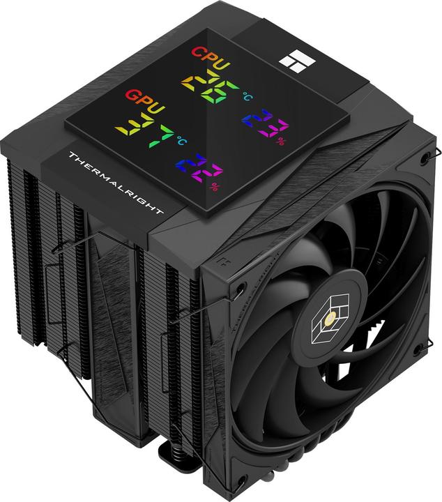 Produktbild Thermalright Ventilateur pour processeur Royal Knight 120 Digital RGB (Noir) (28 mm)