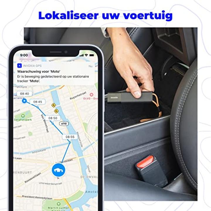 Actual product image Invoxia GPS Tracker (3-year plan included) (Android, iOS)