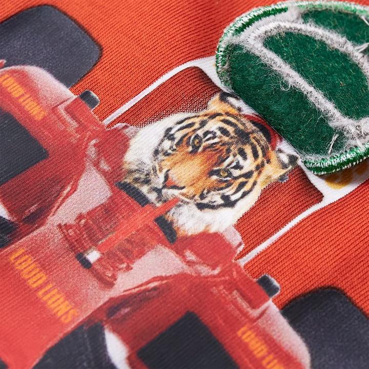 Immagine prodotto VidaXL Camicia da bambino a maniche lunghe arancione 104,Materiale: 100 (104)