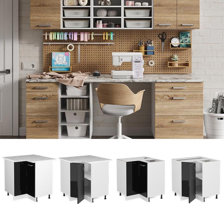 Produktbild Vicco Eckschrank für Haushaltsgegenstände R-Line