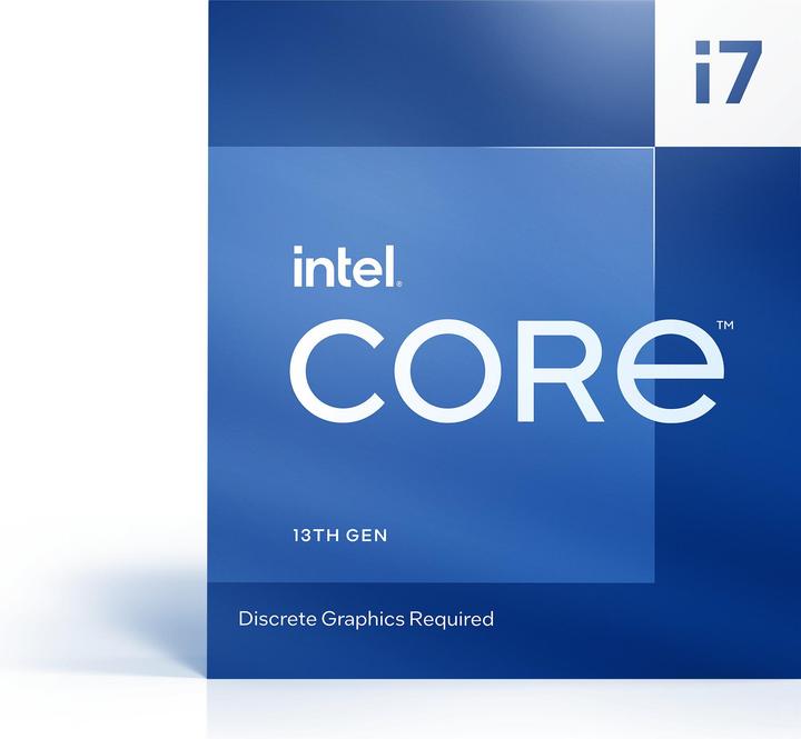 Produktbild Intel Core i7-13700F (LGA 1700, 2.10 GHz, 16 -Core)