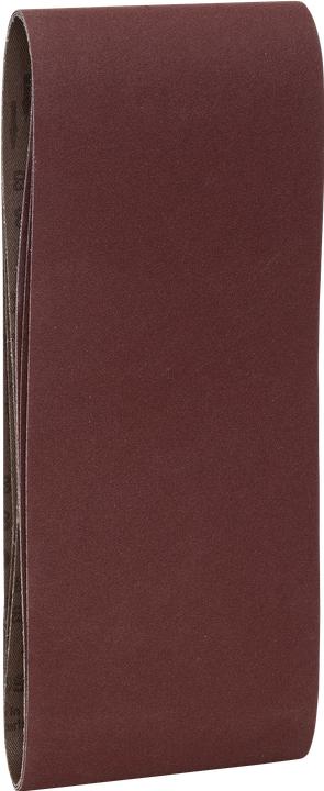 Image du produit Bosch Zubehör Set de 3 bandes abrasives pour ponceuses à bande, qualité rouge K = 150 (150)